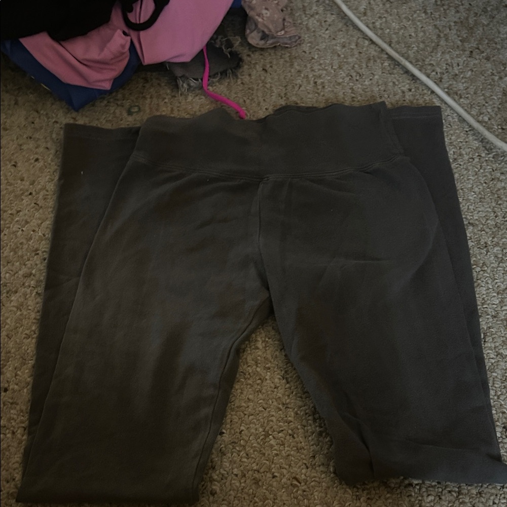 Brandy Melville Gray Wide Leg Pants